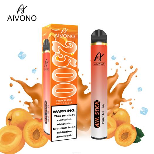 السجائر الإلكترونية في الإمارات - Aivono AIM STICK 2500 جليد الخوخ PZ6H144
