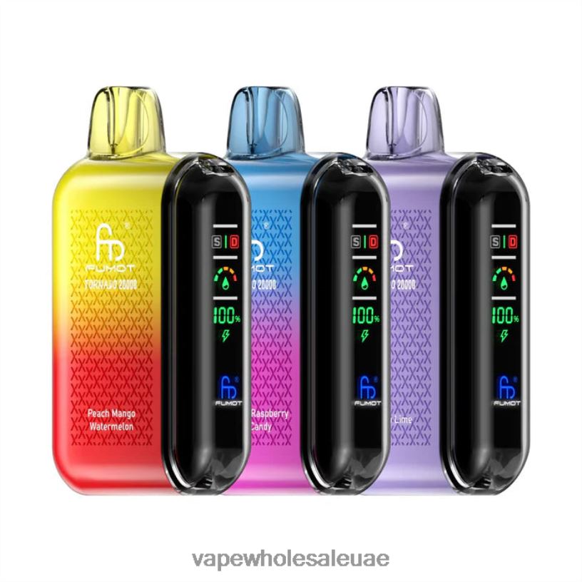 Vape Uae Abu Dhabi - حصري Fumot Tornado 20000 سيجارة للاستعمال مرة واحدة ZP4H6D17